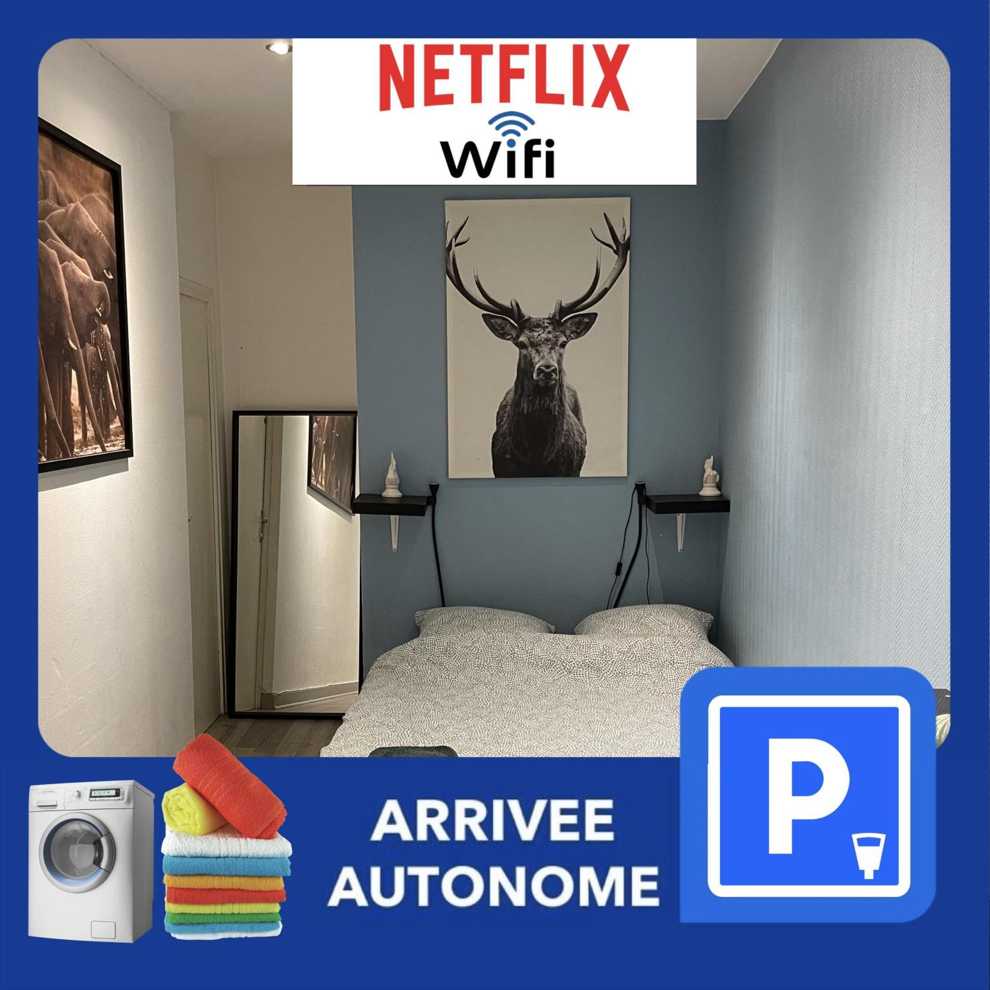 010 Chic & Cosy F1 29M2 Hypercentre Wifi Smart Tv Netflix Apartment Saint-Etienne  Exterior photo